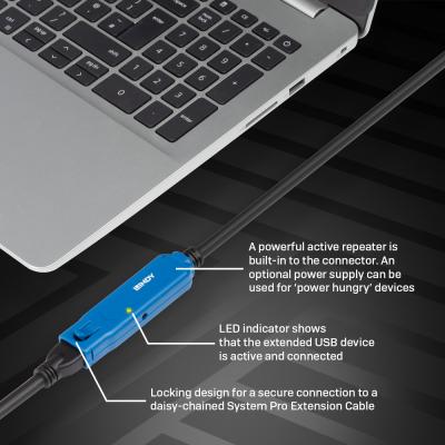 30m USB 3.0 Active Extension Pro