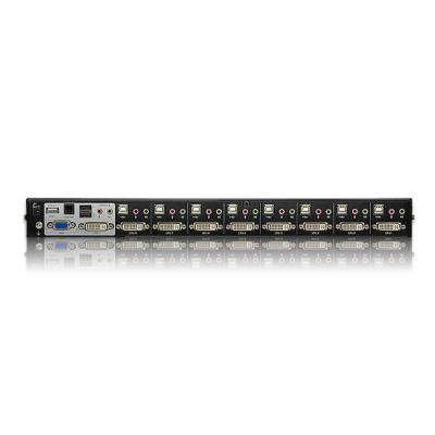 8-Port USB DVI KVM Switch