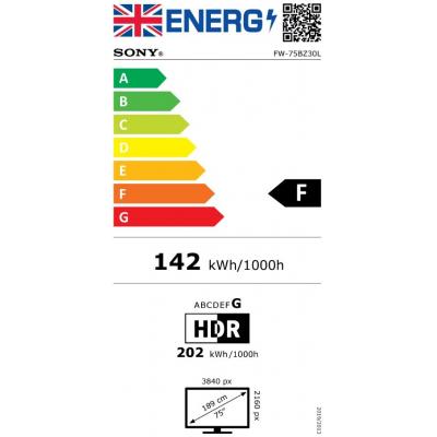 75" FW75BZ30L Commercial Display