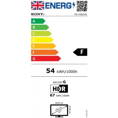 43" FW43BZ30L Commercial Display