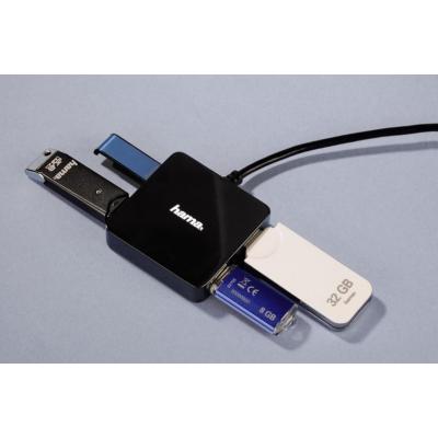 USB 2.0 Hub 1:4 Bus Powered BLK