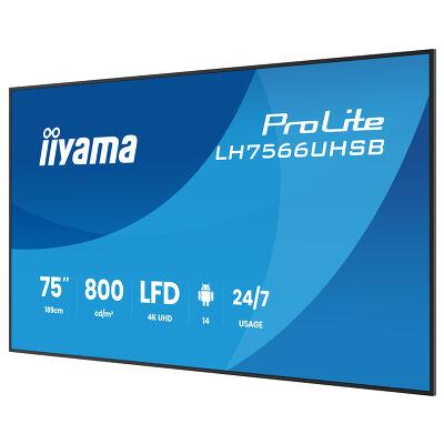 75" LH7566UHSB-B1AG Commercial Display