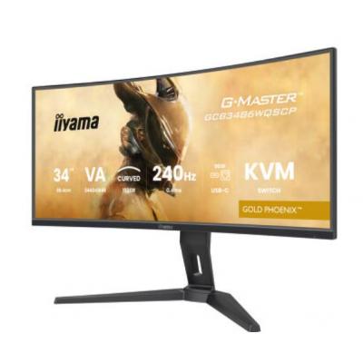 34" G-MASTER GCB3486WQSCP-B1 Monitor