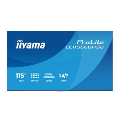 IIYLE11566UHS 115" LE11566UHSB-B1AG Commercial Display