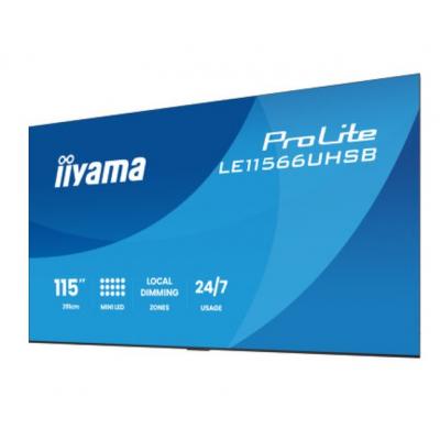 IIYLE11566UHS 115" LE11566UHSB-B1AG Commercial Display
