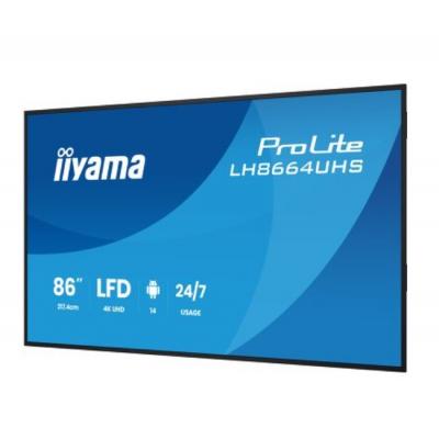 IIYLH8664UHSB3 86" ProLite LH8664UHS-B3AG Commercial Display