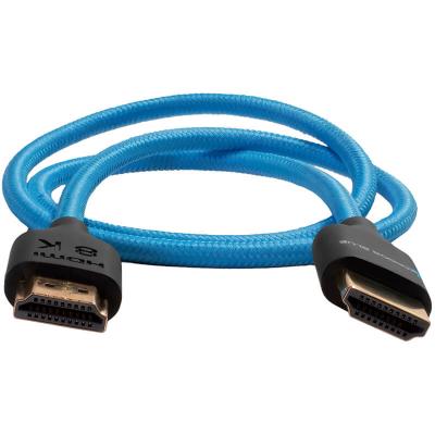 KONHDMI202 2ft HDMI 2.0 Braided Blue Cable