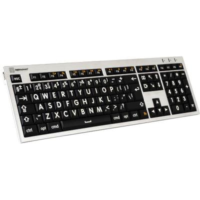 LKBLPRNTWBCWMUU XL Print - White on Black Mac Alba