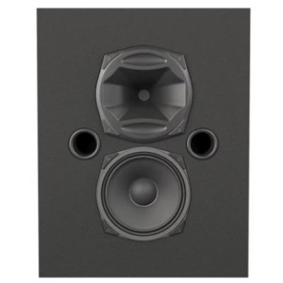 8" MS8-LR-BK Left and Right Screen Speaker