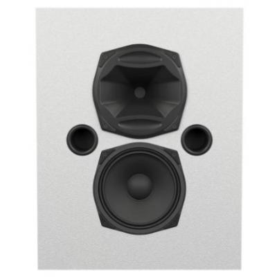 MAGMS8LRWH 8" MS8-LR-WH Left and Right Screen Speaker
