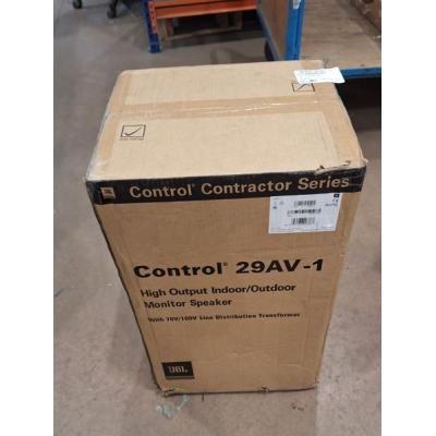 Control 29AV-1 Monitor Speaker Clearance