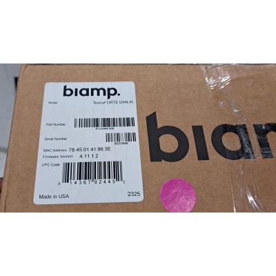 Tesira Forte Dan AI - Clearance Product