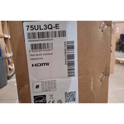 75" UL3Q-E Commercial Display - Clearance
