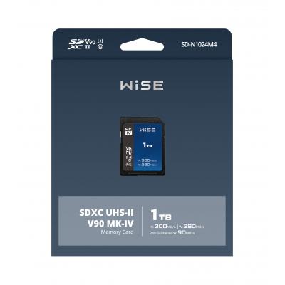WISESDN1024M4 SDXC UHS-II V90 MK-IV - 1024GB