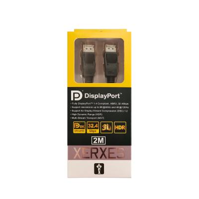 2m Displayport v1.4 male to male HBR3 8K UHD 60Hz