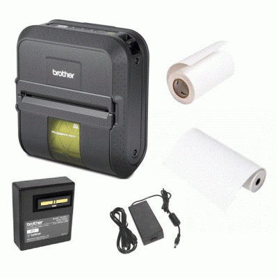 RJ-4040 Rugged 4" Mobile Printer Starter Kit