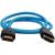 2ft HDMI 2.0 Braided Blue Cable