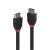 0.5m High Speed HDMI Cable, Black Line