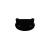 Large Ceiling Mount - Black