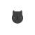 Large Ceiling Mount - Black