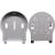 Large Ceiling Mount - White